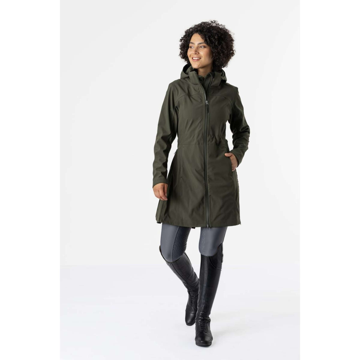 LeMieux Giacca da Equitazione Maisie Lightweight Forest