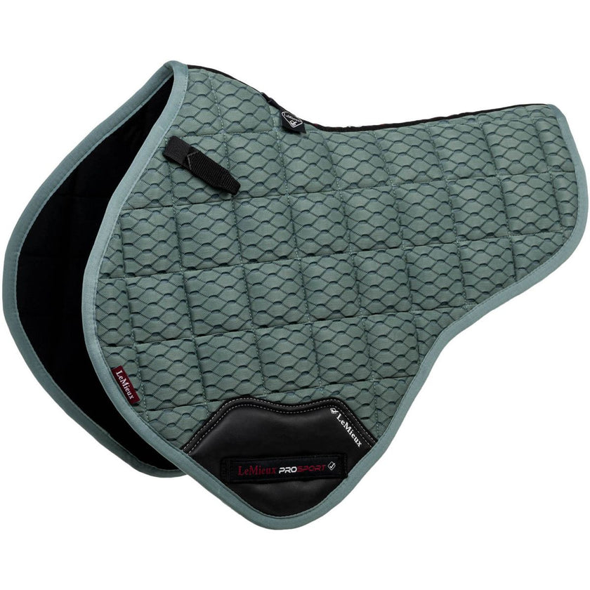 LeMieux Sottosella Carbon Mesh Air Mezzo quadrato CC Sage LeMieux Sottosella Carbon Mesh Air Mezzo quadrato CC Sage