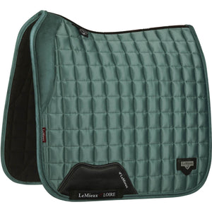 LeMieux Sottosella Loire Memory Satin Dressage quadrata Sage