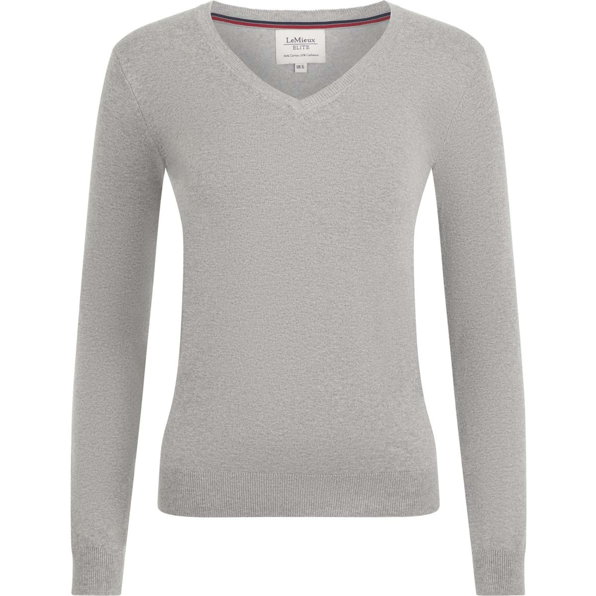 LeMieux Maglione Elite V-Neck Grigio