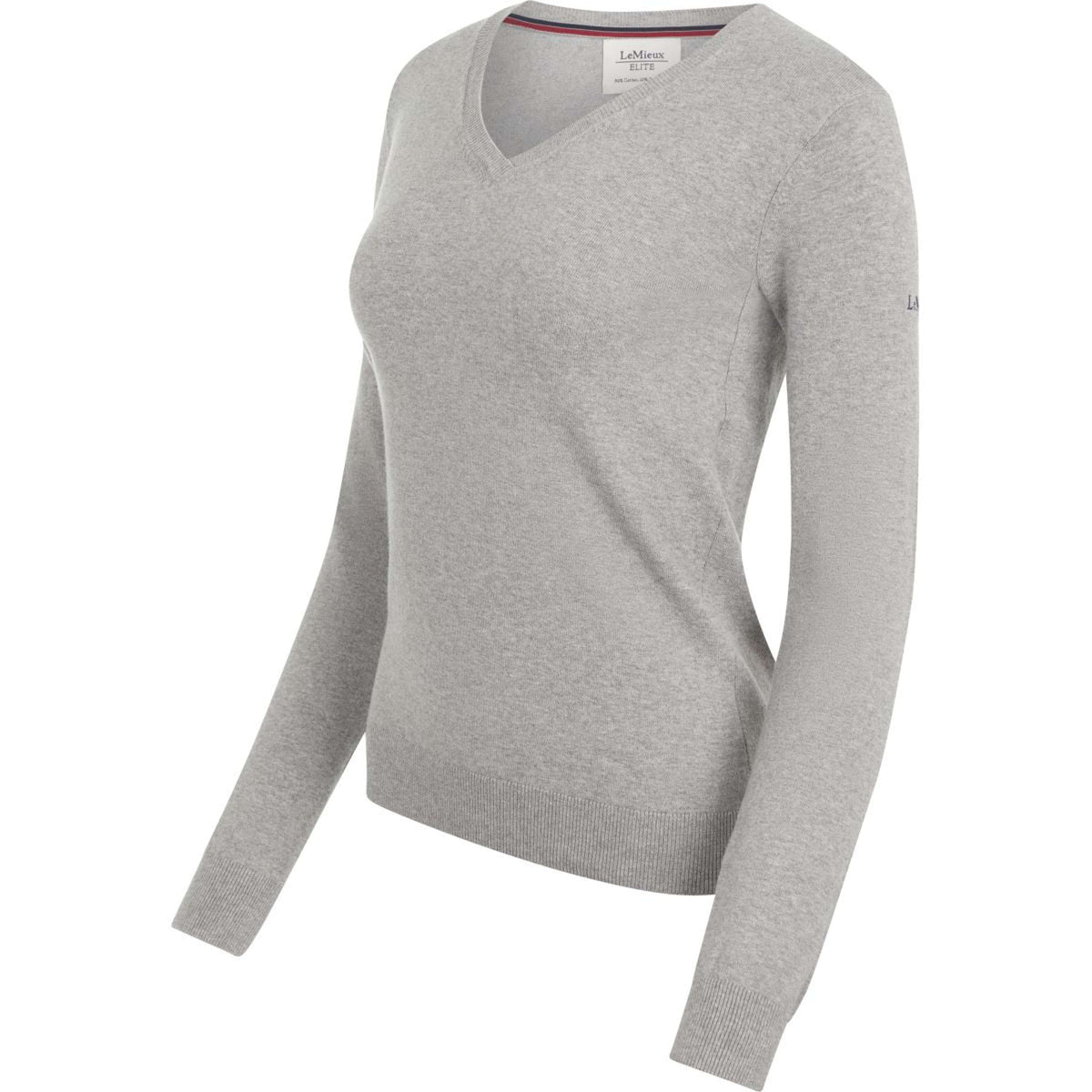 LeMieux Maglione Elite V-Neck Grigio