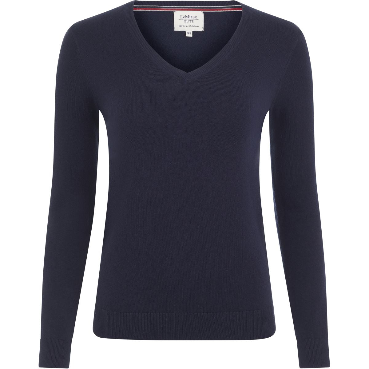LeMieux Maglione Elite V-Neck Donne Navy