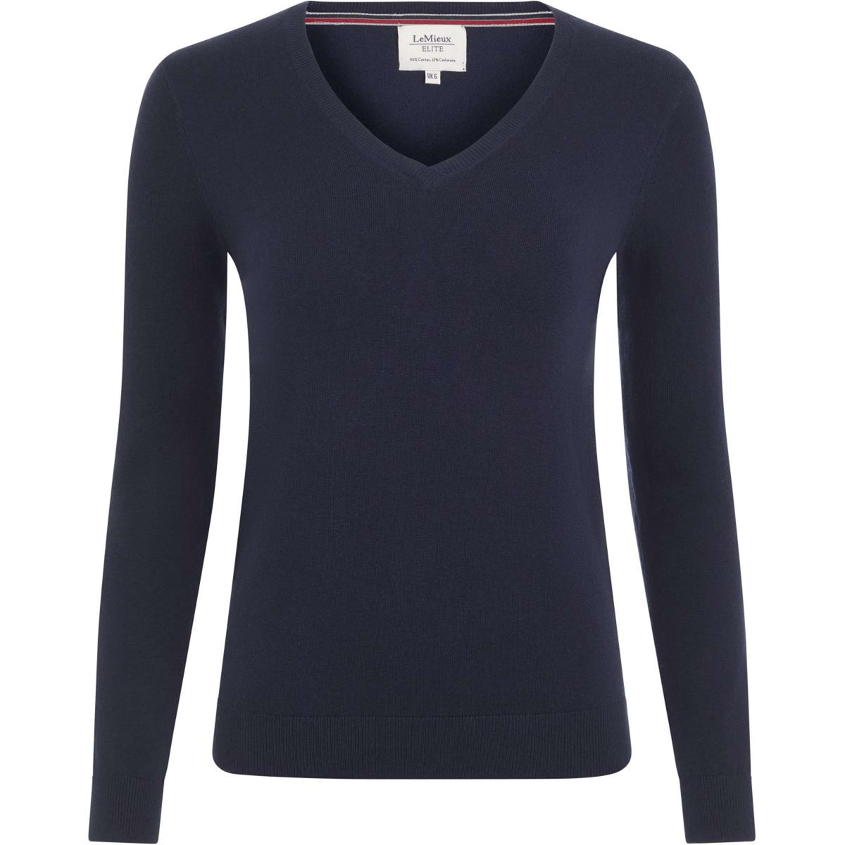 LeMieux Maglione Elite V-Neck Donne Navy