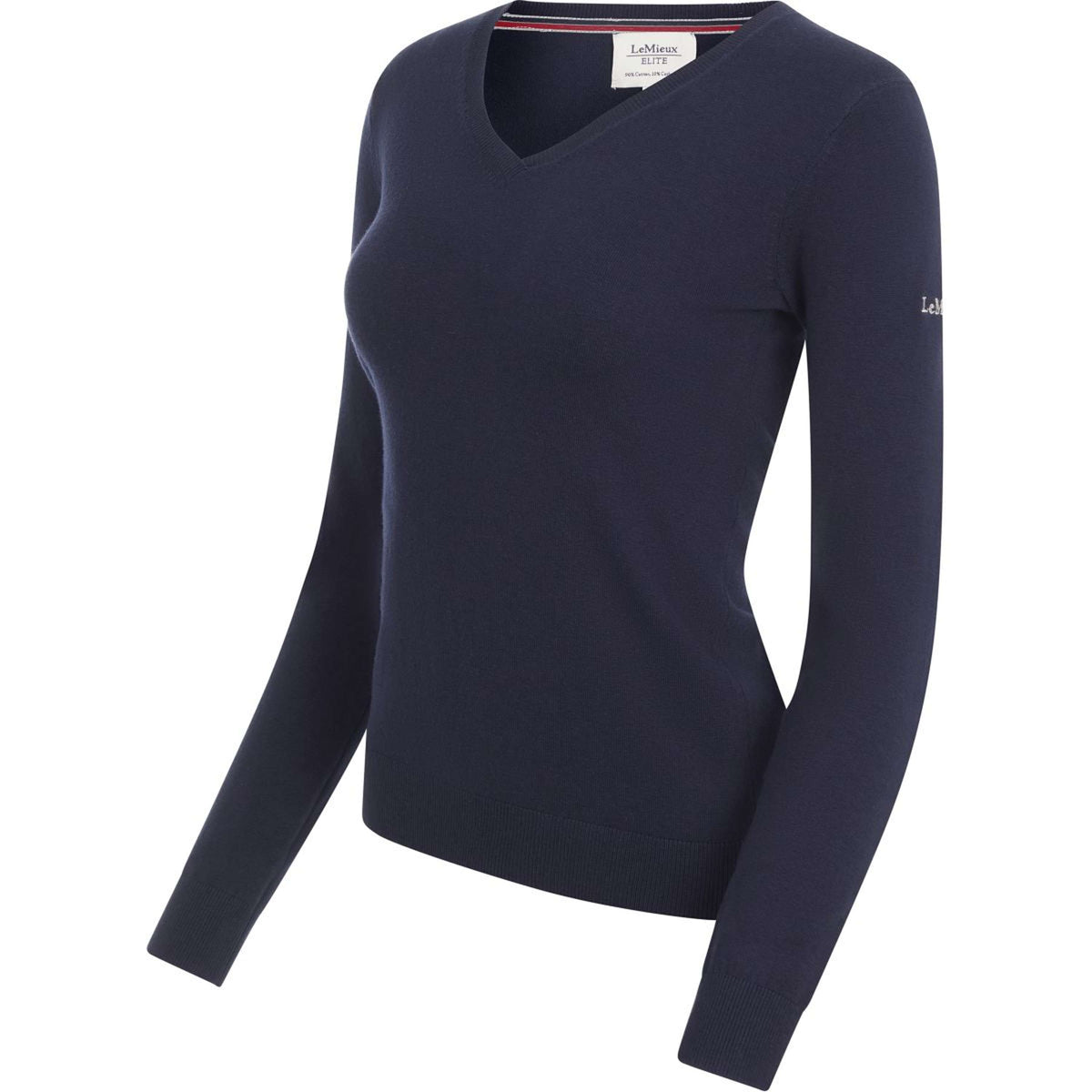 LeMieux Maglione Elite V-Neck Donne Navy