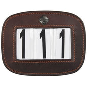 LeMieux Numeri di Gara Saddle Pad Marrone