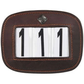 LeMieux Numeri di Gara Saddle Pad Marrone