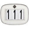 LeMieux Numeri di Gara Saddle Pad Bianco