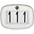LeMieux Numeri di Gara Saddle Pad Bianco