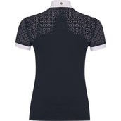 LeMieux Camicia da Gara Olivia Maniche Corte Navy