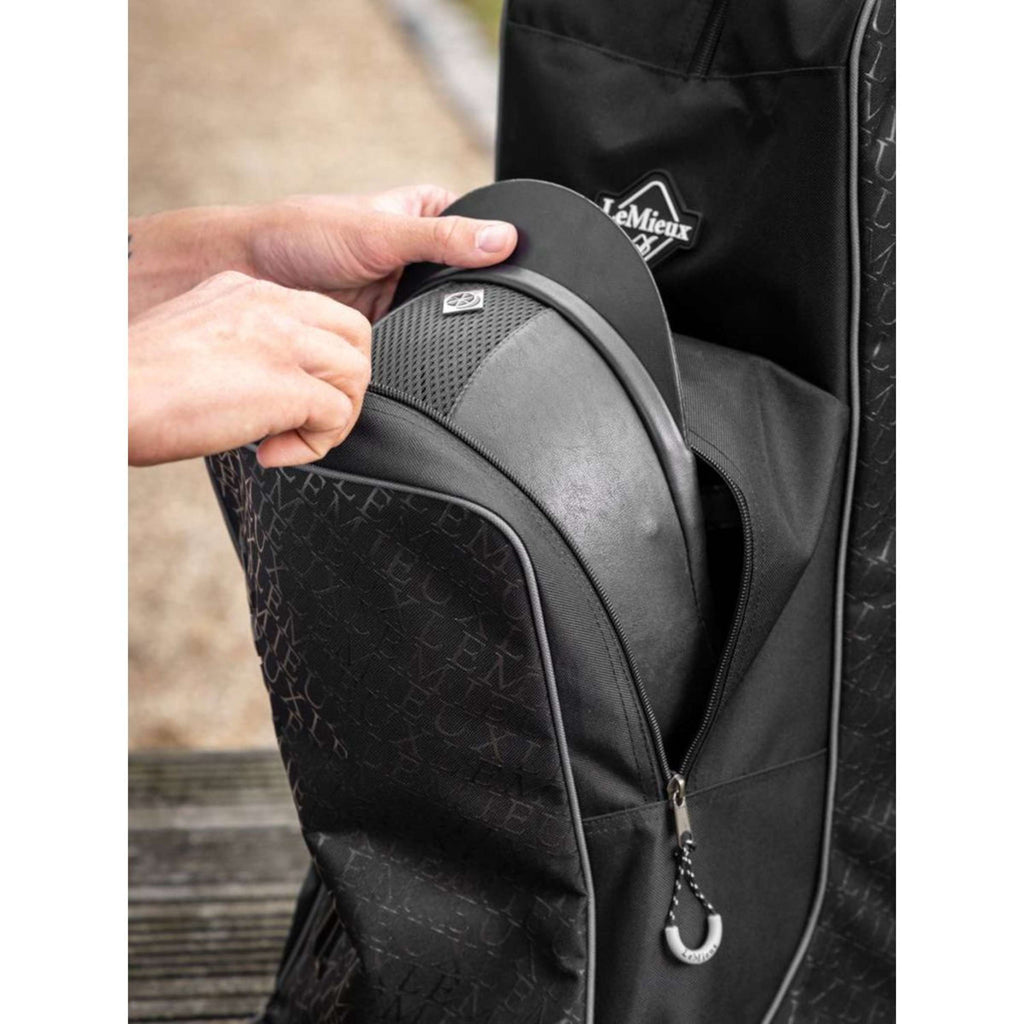 LeMieux Borsa per Casco/Stivali Elite Pro Nero