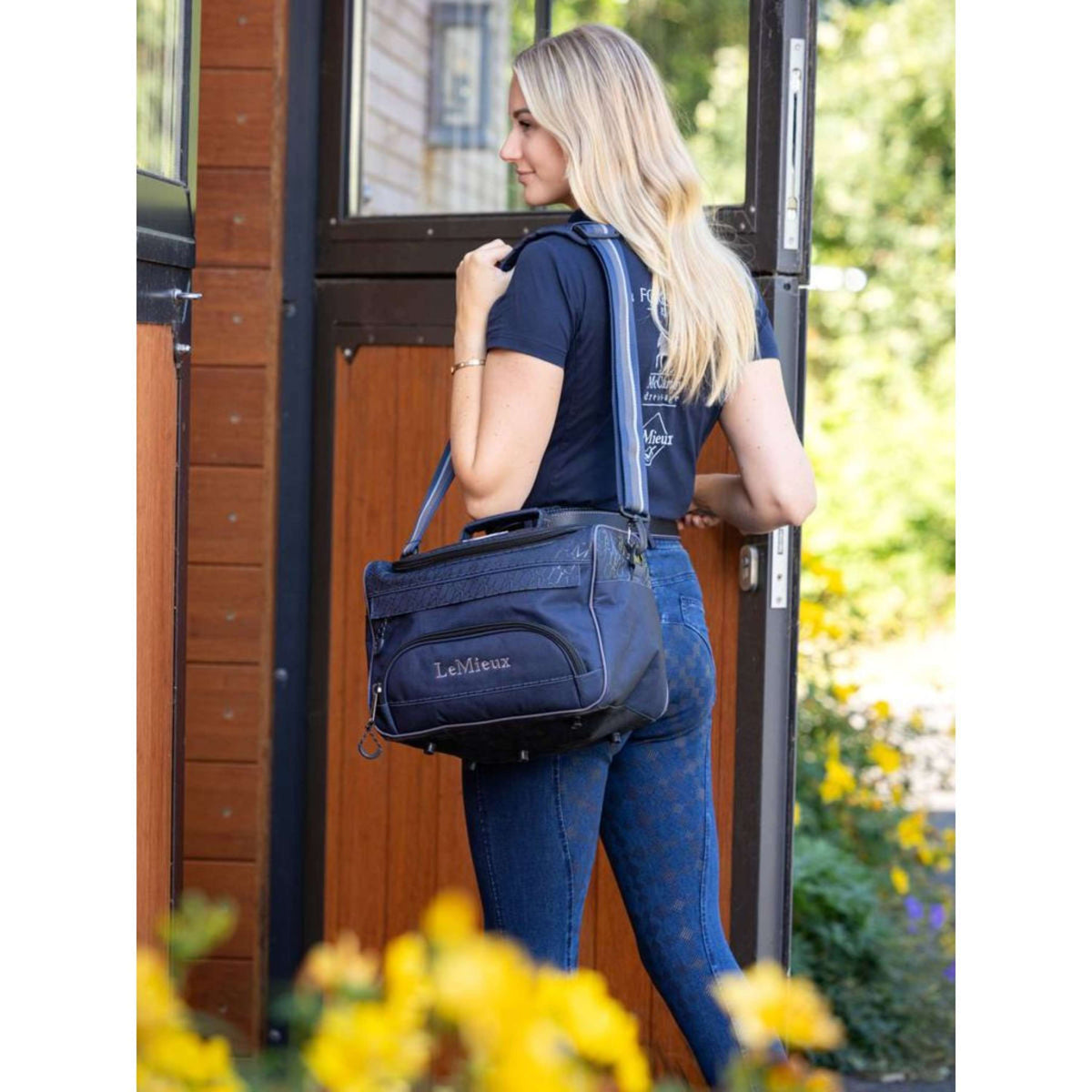 LeMieux Borsa per la Toelettatura Elite ProKit Lite Blu