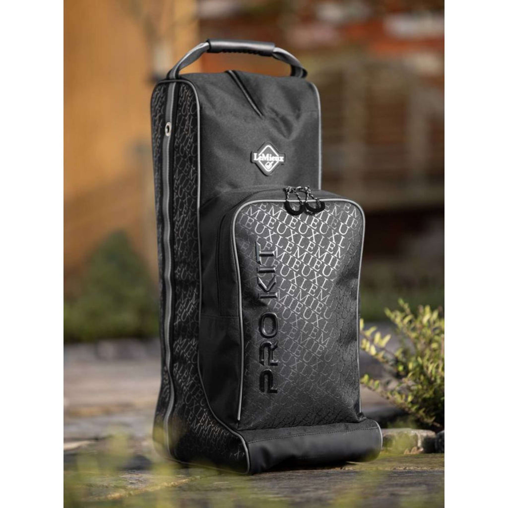 LeMieux Borsa per Casco/Stivali Elite Pro Nero
