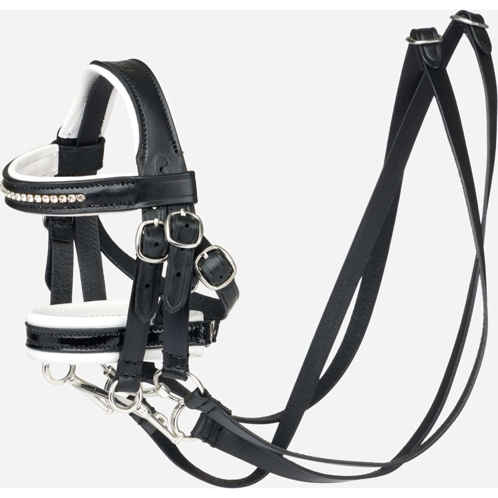 LeMieux Pony giocattolo Stang en Trenshoofdstel Nero