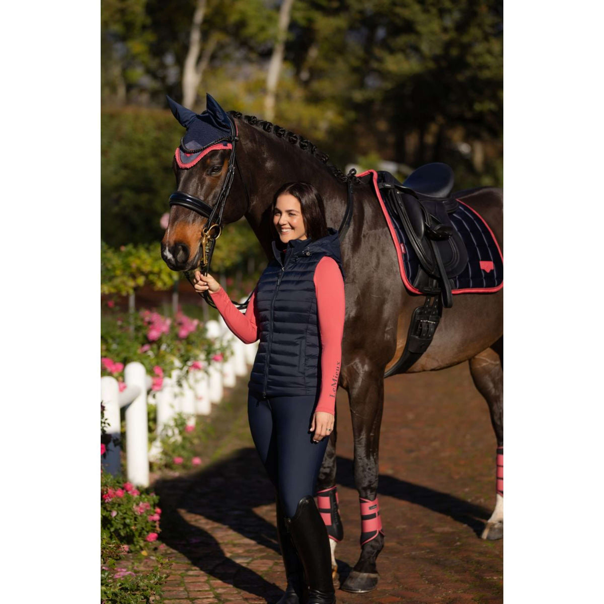 LeMieux Gilet Rose Navy