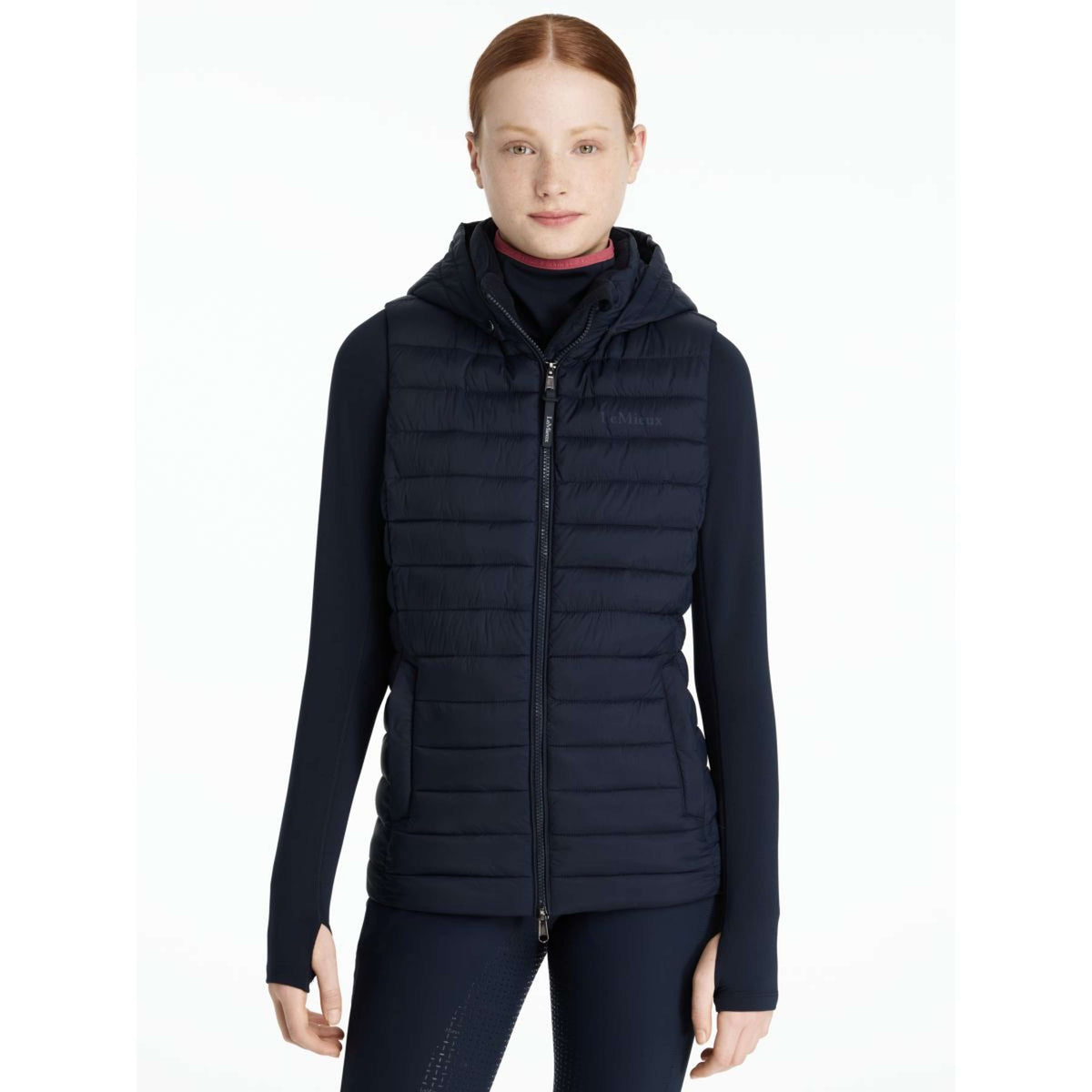 LeMieux Gilet Young Rider Ruby Navy