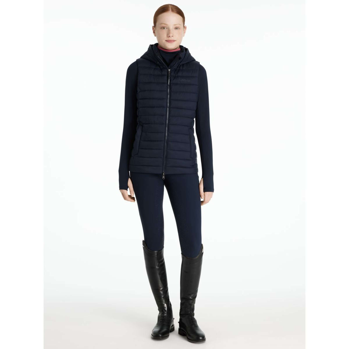 LeMieux Gilet Young Rider Ruby Navy