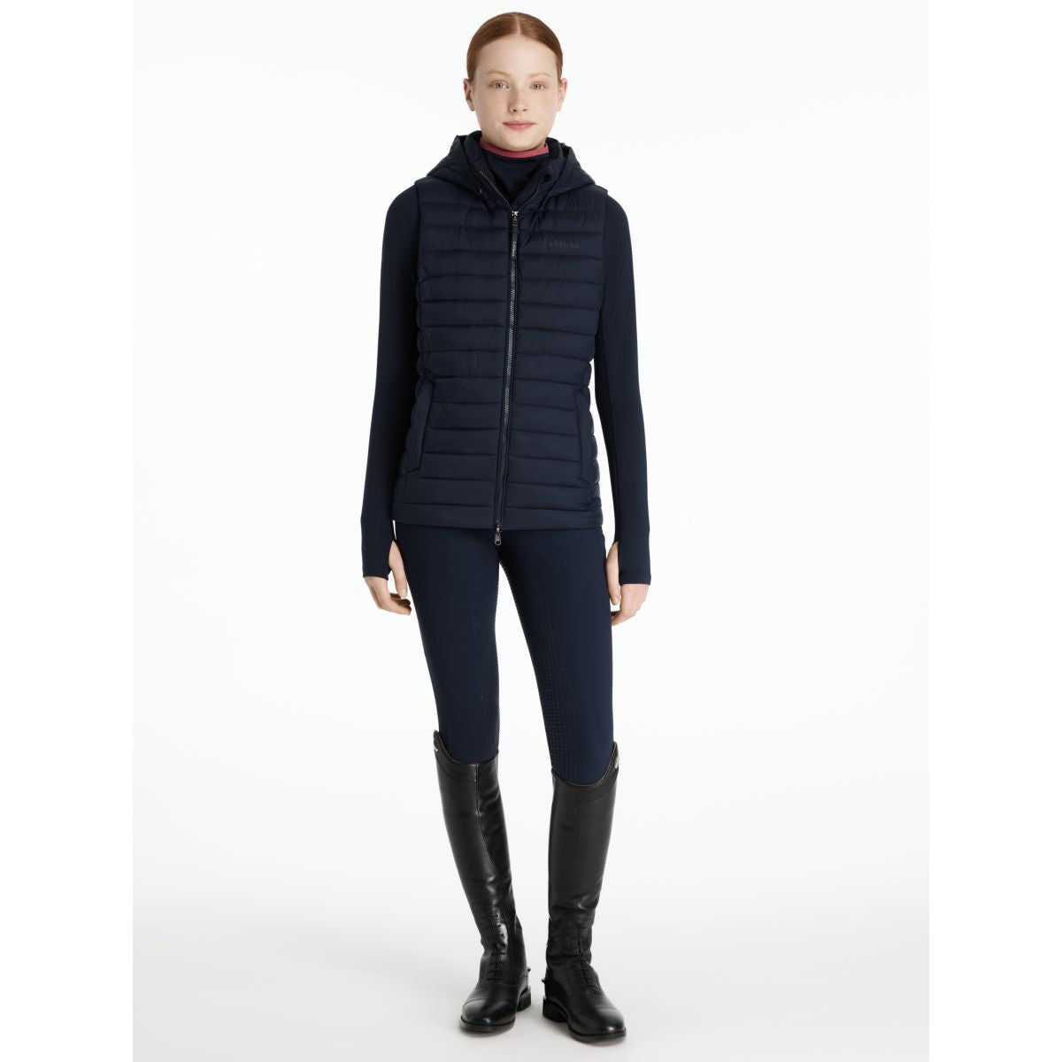 LeMieux Gilet Young Rider Ruby Navy