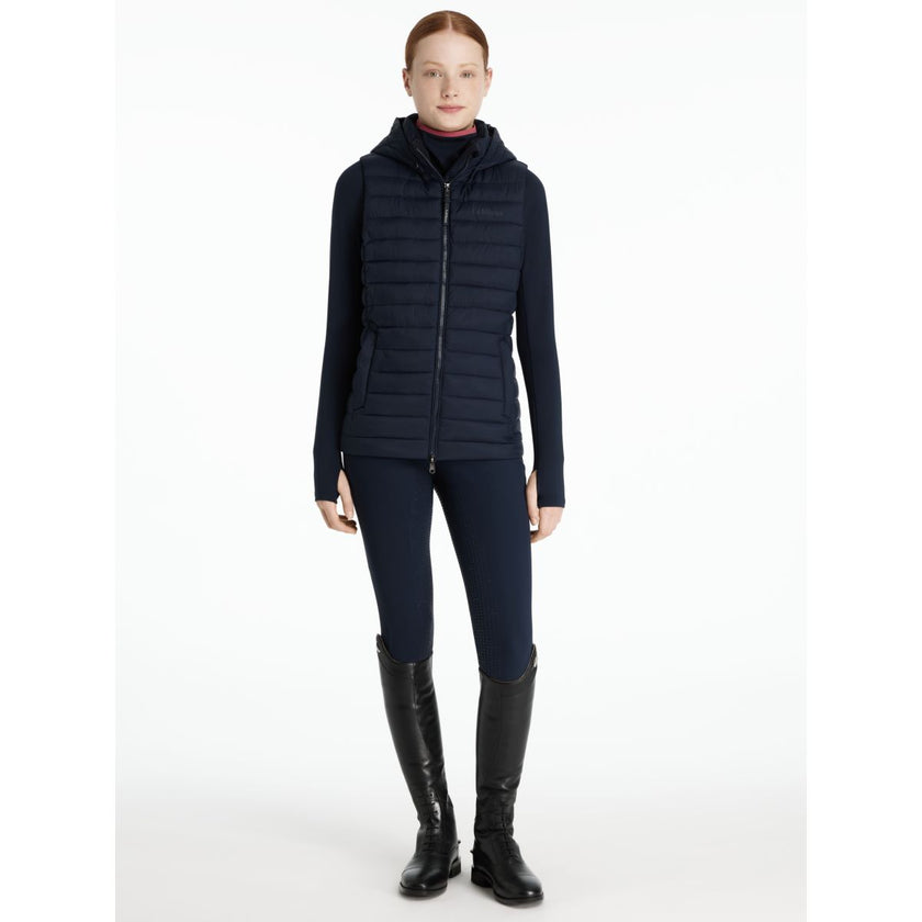 LeMieux Gilet Young Rider Ruby Navy