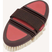 LeMieux Spazzola Flexi Pelo di Capra Cranberry