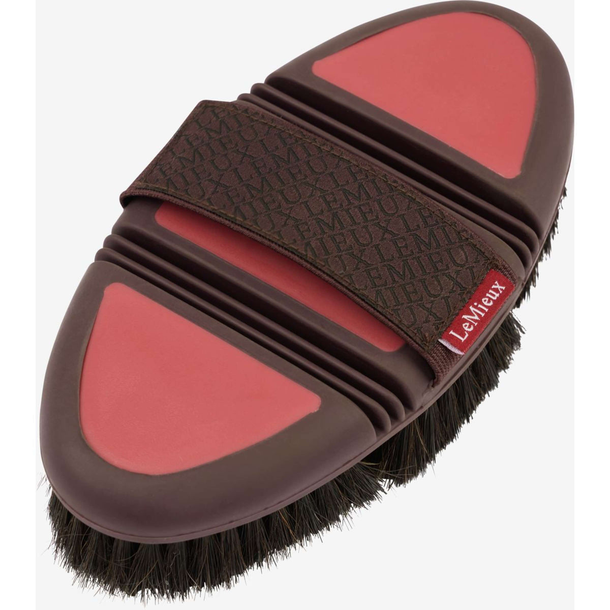 LeMieux Spazzola Flexi Crine di Cavallo Cranberry
