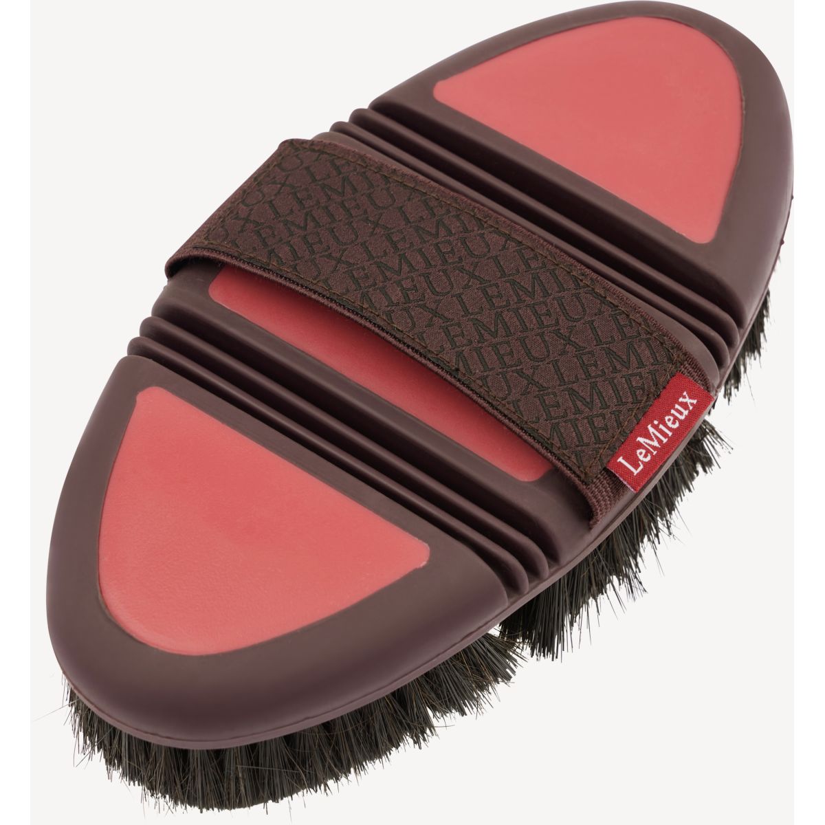 LeMieux Spazzola Flexi con Spugna Cranberry
