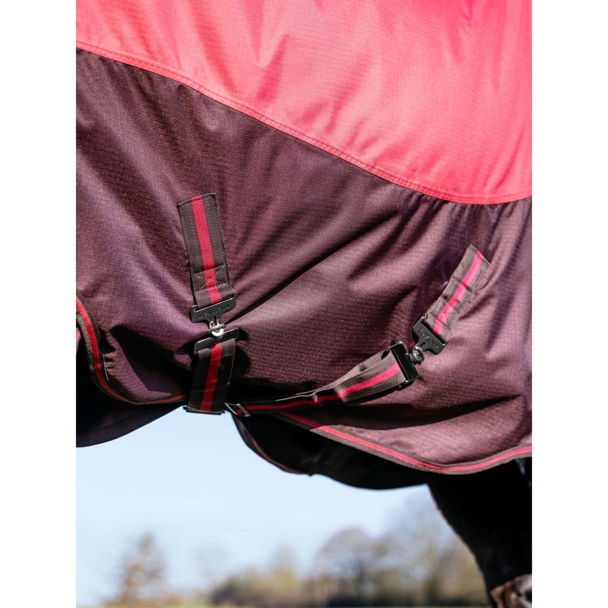 LeMieux Tappeto da Esterno Arika Ripstop 100g Cranberry