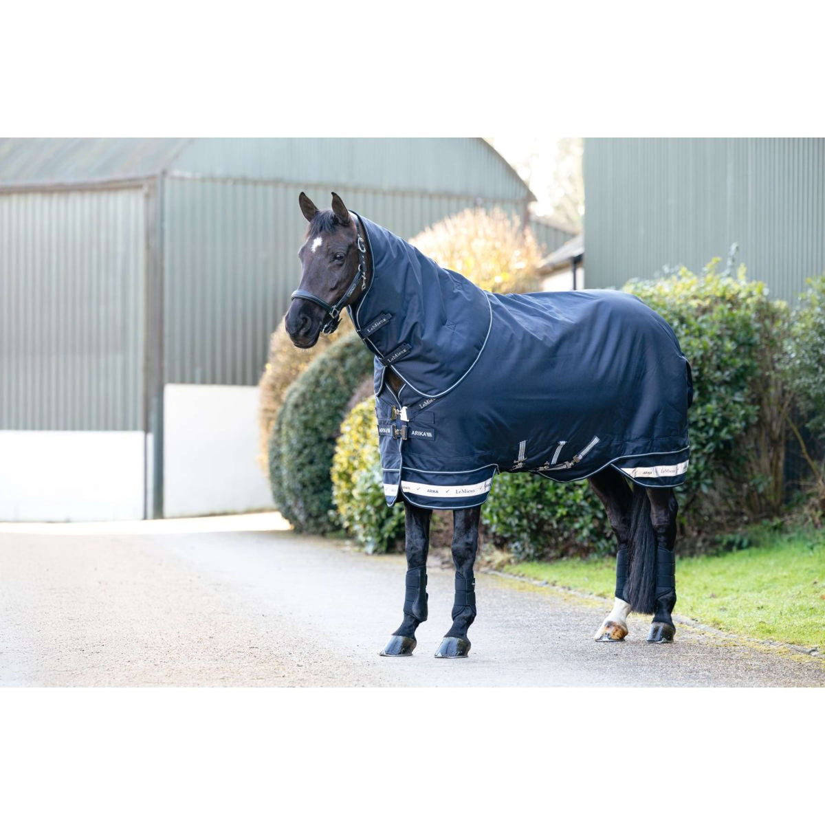 LeMieux Tappeto da Esterno Arika Storm-Tek 200g Navy