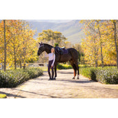 LeMieux Sottosella Loire Classic saltando Juniper