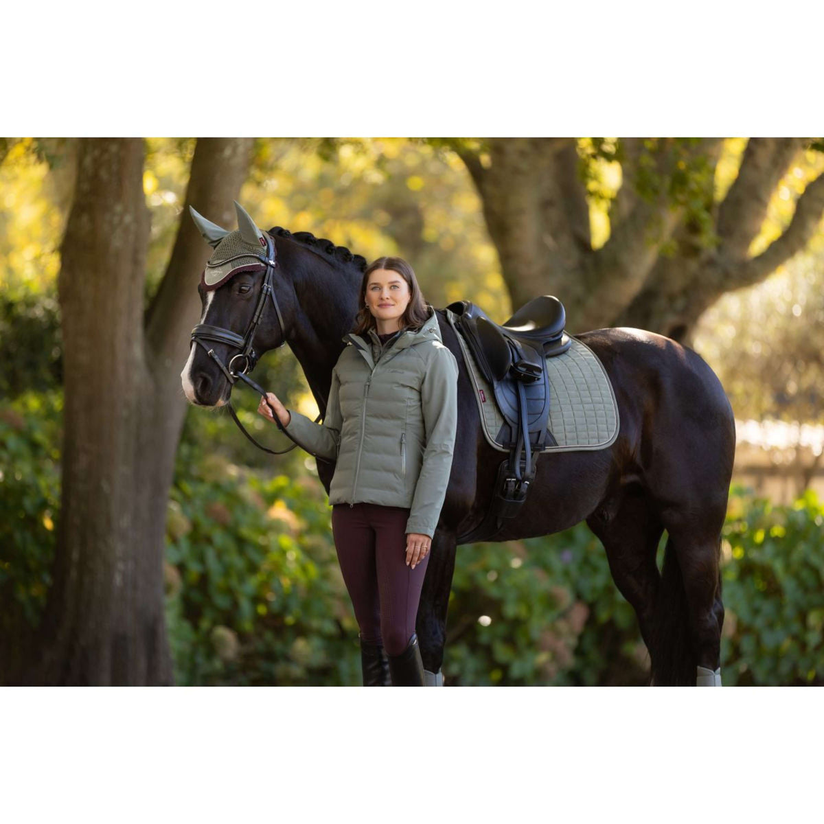 LeMieux Sottosella Suede Dressage Rosemary