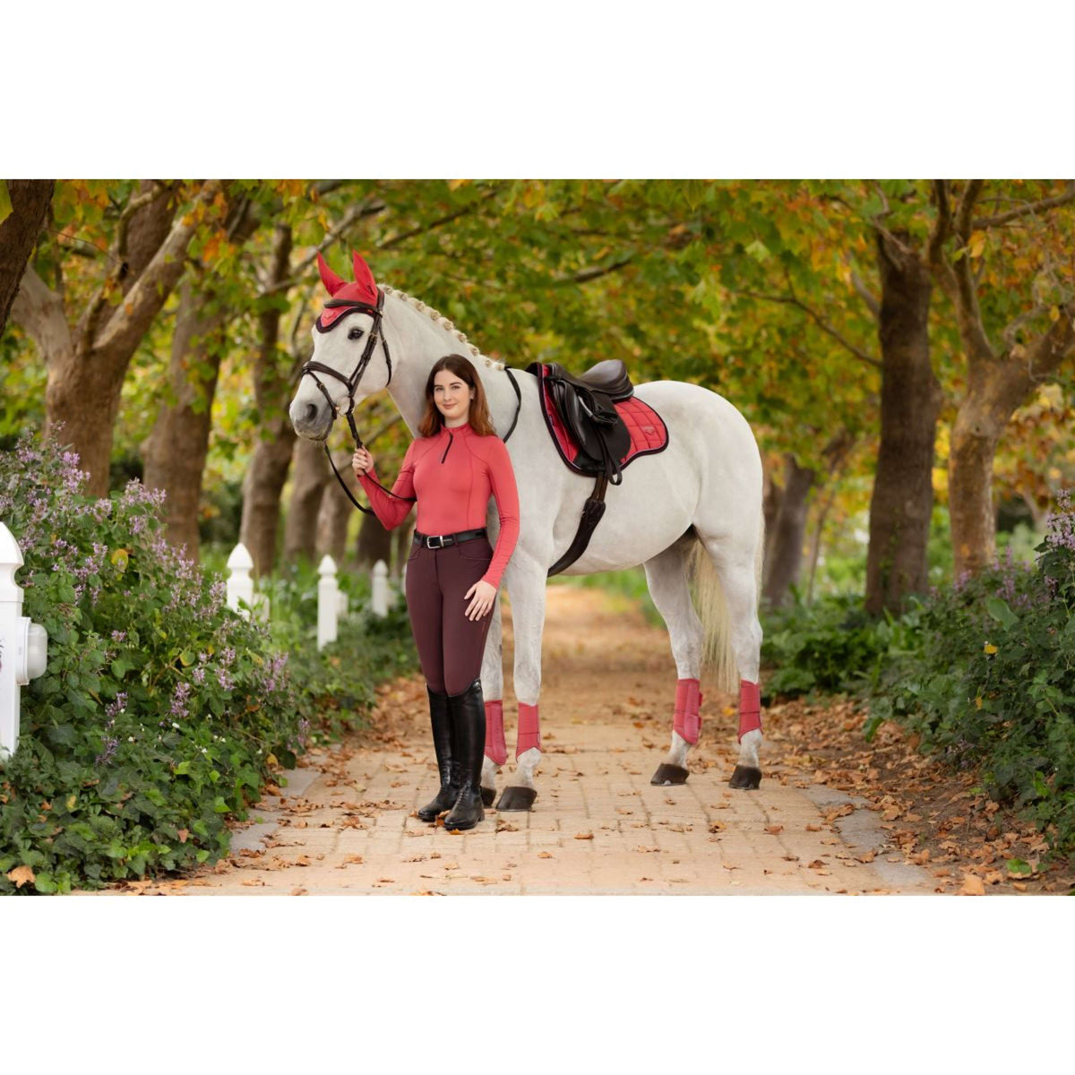 LeMieux Sottosella Loire Classic Uso generale Cranberry
