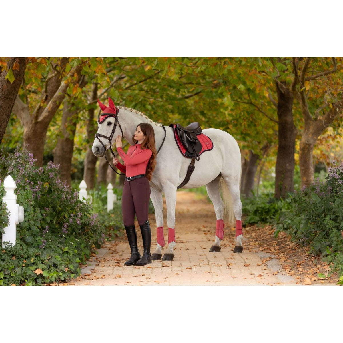 LeMieux Sottosella Loire Classic Uso generale Cranberry
