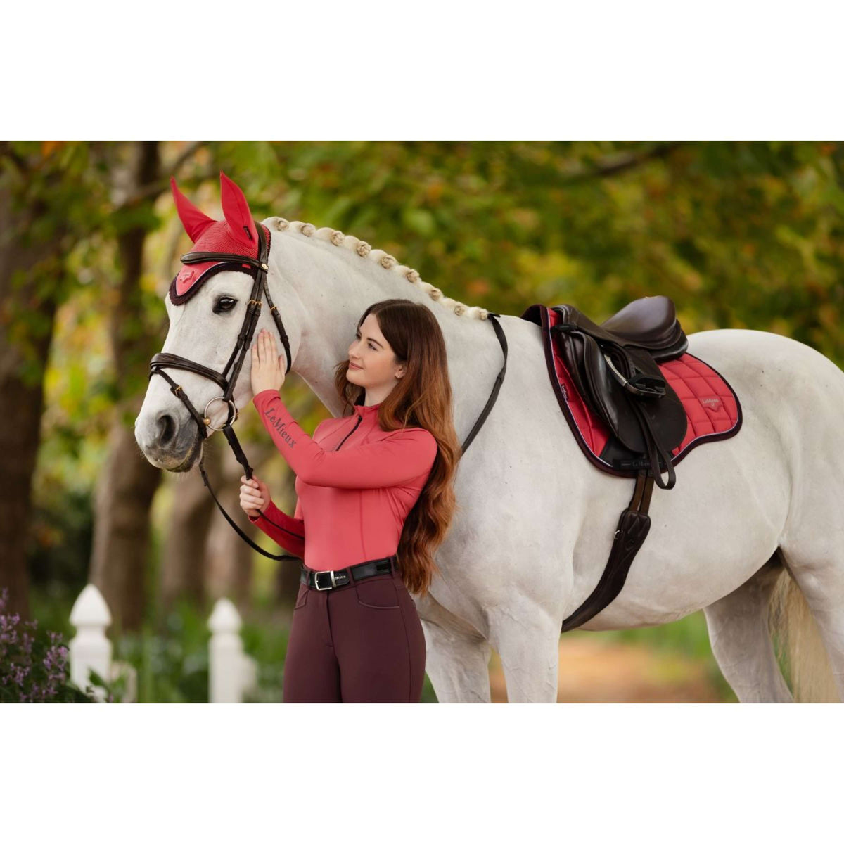 LeMieux Sottosella Loire Classic Uso generale Cranberry