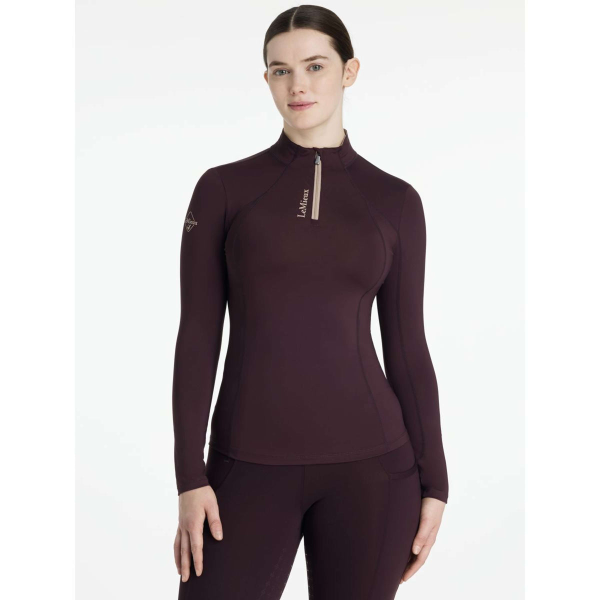 LeMieux Shirt Base Layer Classique Damson