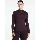 LeMieux Shirt Base Layer Classique Damson