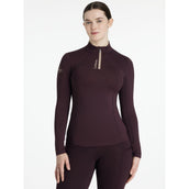 LeMieux Shirt Base Layer Classique Damson