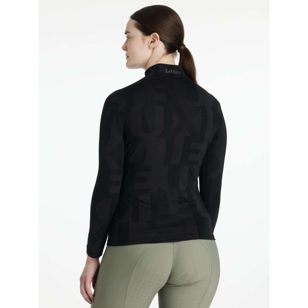 LeMieux Strato di base Hazel Jacquard Nero