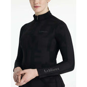 LeMieux Strato di base Hazel Jacquard Nero