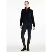 LeMieux Felpa con cappuccio e zip Liberty Fleece Navy