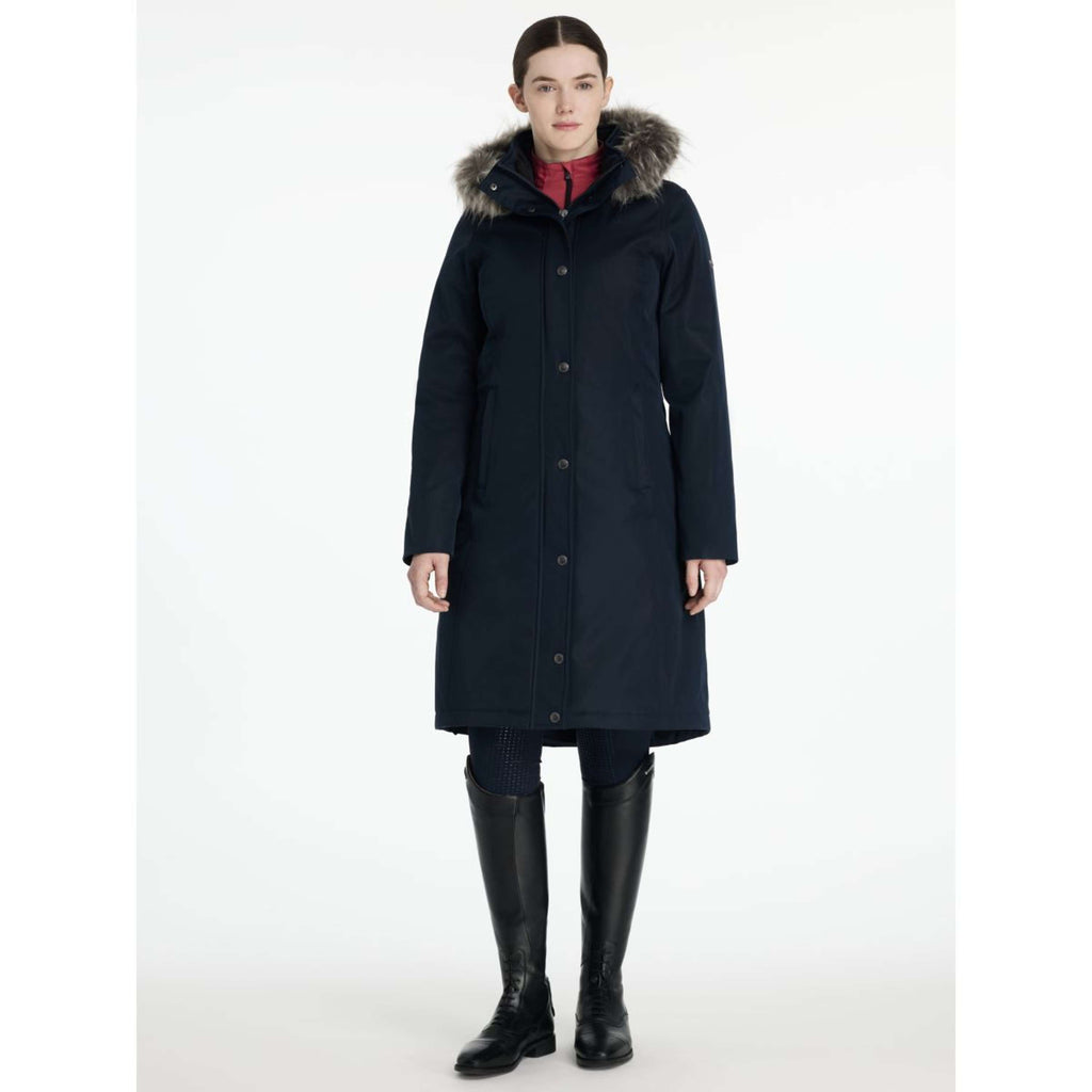 LeMieux Giacca Anya Waterproof Lungo Navy