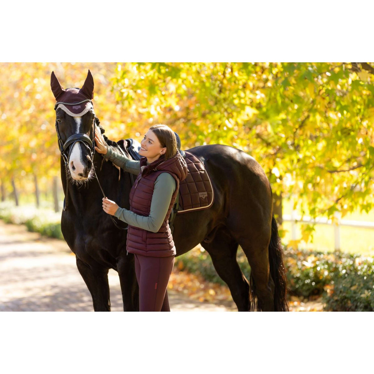 LeMieux Gilet Rose Damson