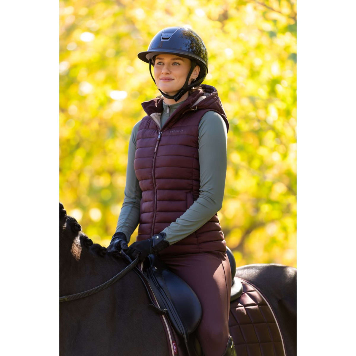 LeMieux Gilet Rose Damson