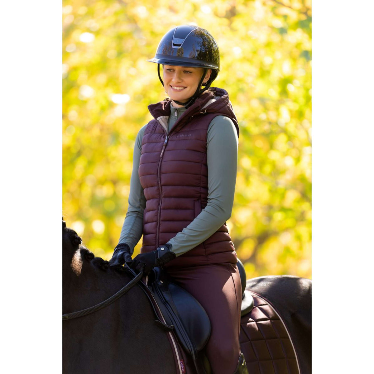 LeMieux Gilet Rose Damson