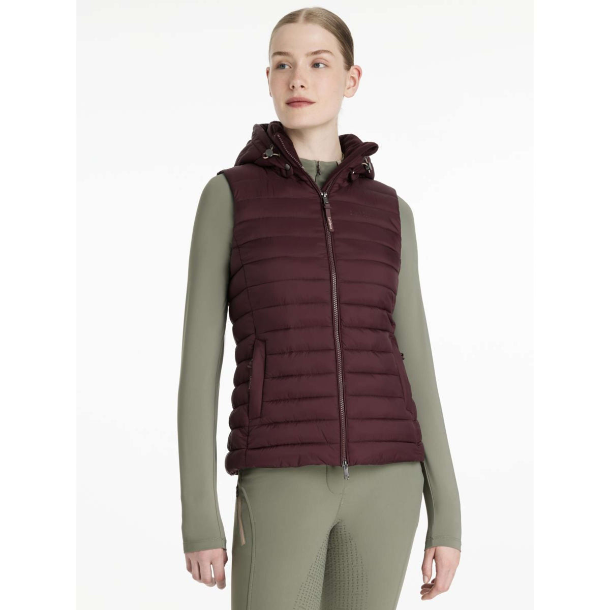 LeMieux Gilet Rose Damson