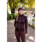 LeMieux Felpa con cappuccio e zip Dynamique Damson