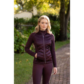 LeMieux Felpa con cappuccio e zip Dynamique Damson