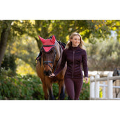 LeMieux Felpa con cappuccio e zip Dynamique Damson