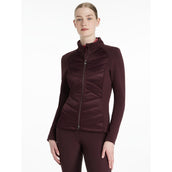 LeMieux Felpa con cappuccio e zip Dynamique Damson