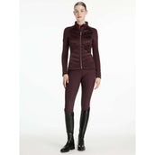 LeMieux Felpa con cappuccio e zip Dynamique Damson