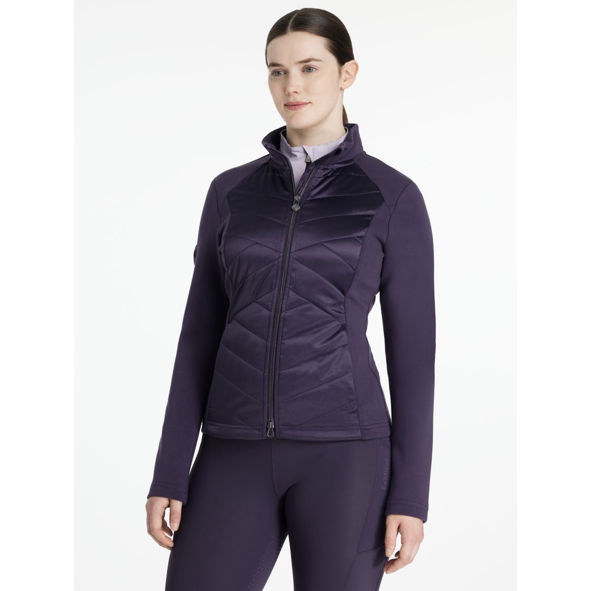 LeMieux Felpa con cappuccio e zip Dynamique Juniper