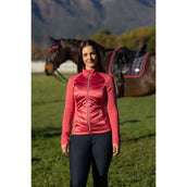 LeMieux Felpa con cappuccio e zip Dynamique Cranberry